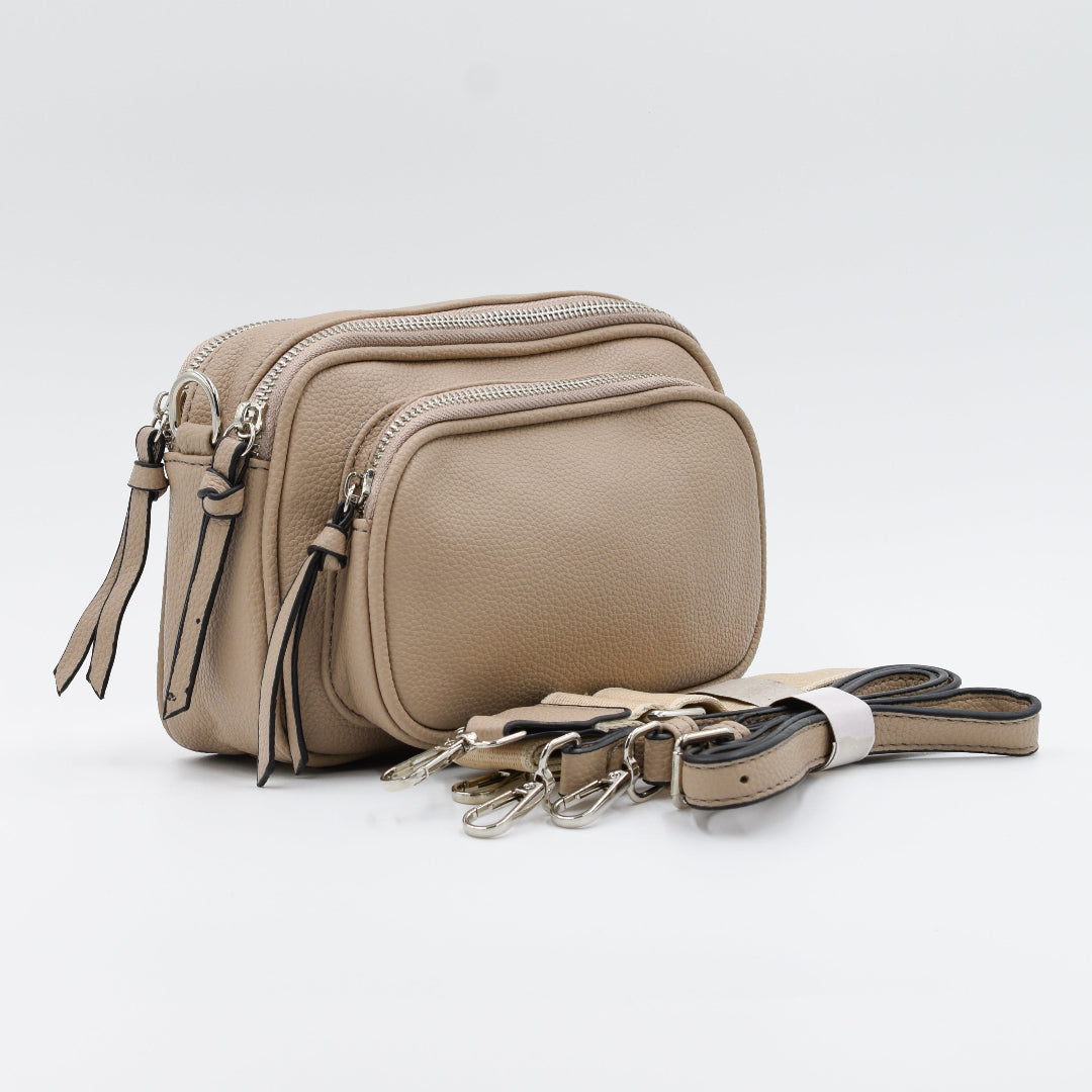 Bolso manos libres marfil