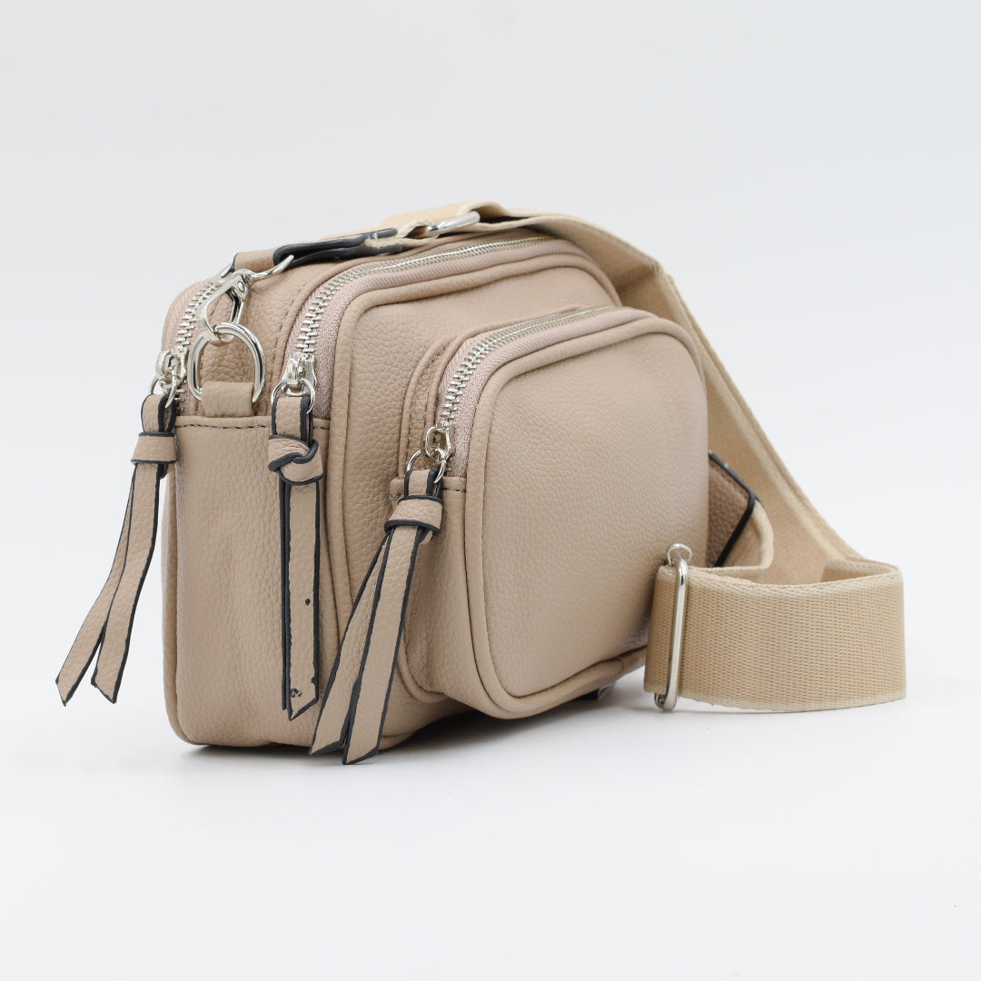 Bolso manos libres marfil