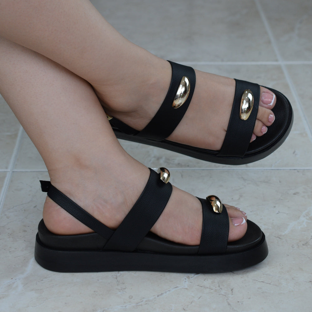 Sandalia LUMA NEGRA